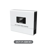 BRIDNA 120V 8kW Hybrid Solar Inverter with Split-Phase Output Home Battery Storage